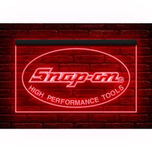 U130 // Led ネオンライトサイン Snap On Tools スナップオンの工具・整備用機器等■サイズ(約)：W400mm x H300mm 