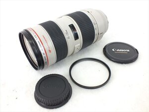 ♪ 1円スタート ♪ Canon キャノン レンズ EF 70-200mm 1:2.8 中古 現状品 241209J6712