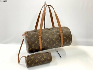 ★LOUIS VUITTON ルイヴィトン モノグラム パピヨン30 GM M51365 ハンドバッグ ポーチ ECLAIR ヴィンテージ BAG ジャンク 2234T8-1