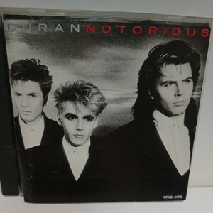 DURAN DURAN「NOTORIOUS」国内盤　初期盤