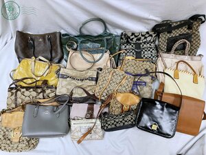 2406600324　★ 1円～★ ブランドバッグ 20点以上 まとめ ジバンシイ COACH グッチ BURBERRY BLUELABEL サルヴァトーレフェラガモ 他 中古