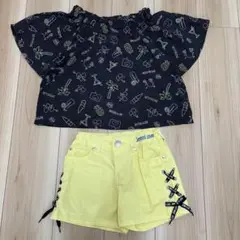 ジェニィラブ　JENNILOVE   トップス　ショートパンツ　140