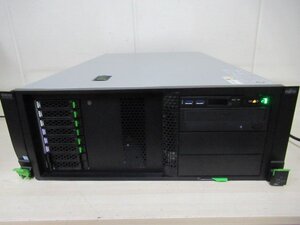 ラック仕様　富士通　PRIMERGY TX2550 M4 Xeon Silver 4112 2.6GHz メモリ 32GB HDD 1.2TB×3(SAS 10k-C) SSD 480GB×3 DVD-ROM (@273)