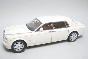 Kyosho 京商 1/18 Rolls-Royce ロールス・ロイス Phantom ファントム Extended イングリッシュホワイト ※パーツ破損有り 08841EW2