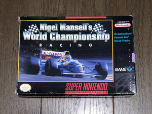 SNES - Nigel Mansell