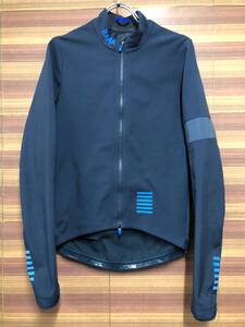 IN881 ラファ Rapha PRO TEAM TRAINING JACKET 長袖 サイクルジャケット 紺 M 裏起毛