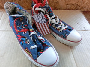 26.5㎝★コンバース/CONVERSE HI スニーカー スーパーマン/Superman ハイカット