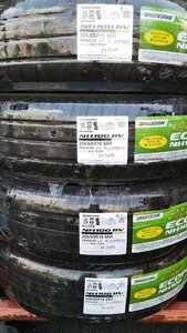 ★☆名古屋発 未使用★値下げ【引取りOK】訳あり 205/65R16 95H ブリヂストン エコピア ECOPIA NH100RV 4本 アルファード エスティマ