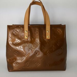 ルイヴィトン リードPM ハンドバッグ M91146 LOUIS VUITTON 程度B ブロンズ ウ゛ェルニ ◆3107/SBS通り店