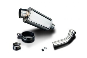 DELKEVIC スリップオンステンレスオーバルマフラー★BMW K1200GT 2006-2012 225mm KIT25DE