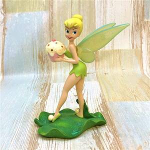 レア★ピーターパン Peter Pan ティンカーベル Tinker Bell カップケーキ 陶器制 フィギュア★ディズニー Disney TDL