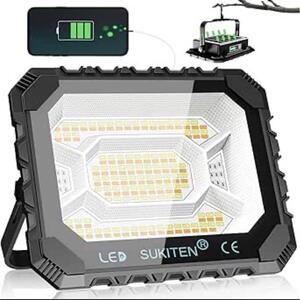 投光器 充電式 led 作業灯 コードレス 防水 アウトドア 200w