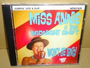 即決 Miss Annie & The Midnight Shift 中古CD 女性ボーカル ネオロカビリー ネオロカ Female Rockabilly Rock&Roll ロックンロール