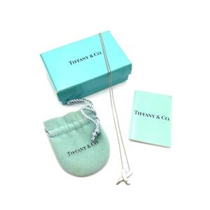 【1000円スタート】TIFFANY&Co.　ティファニー　ネックレス　パロマピカソ　SV925　ブランドアクセサリー　ファッション　刻印　1B-010