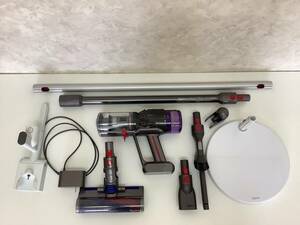 ■そ-139 中古品 dyson SV21 動作確認・簡易清掃済み コードレスクリーナー・充電スタンド付　ダイソン