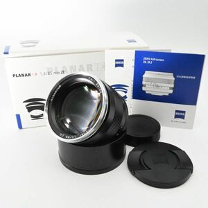 【超美品/動作◎】Carl Zeiss Planar T*1.4/85 ZE　キャノン