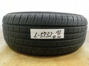 L-5732 溝あり 中古タイヤ ダンロップ GRANDTREK PT5A 265/55R20 109V (1本)