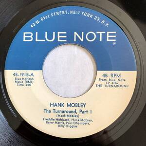 Hank Mobley / The Turnaround / 7inch Blue Note / 61st, vangelder