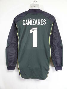 バレンシア #1 Canizares カニサレス 03-04 ゴールキーパー ユニフォーム M ナイキ NIKE ヴァレンシア Valencia サッカー シャツ TOYOTA GK