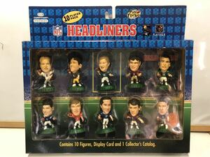 コリンシアン ヘッドライナーズ HEADLINERS NFL Contains 10 Figures,Display Card and 1 Collector