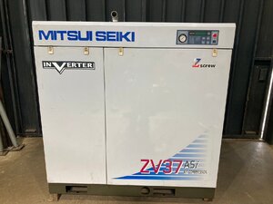 【整備済み中古】三井精機　ZV37AS3i　スクリューコンプレッサー　37KW　インバータ制御*M334