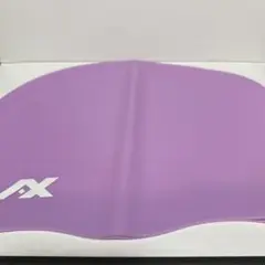 訳あり❗️ＡＸ プ 水泳キャップ スイミング スイムキャップ シリコン パープル