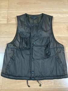 2021 AW Engineered Garments Cover Vest - Nylon Micro Ripstop エンジニアードガーメンツ カバーベスト ナイロンリップ サイズM 