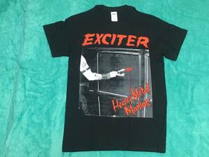 EXCITER エキサイター Tシャツ S バンドT ロックT Heavy Metal Maniac The Rods Razor