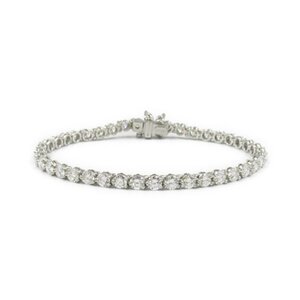 ティファニー ビクトリア ダイヤ ブレスレット ブランドオフ TIFFANY＆CO Pt950プラチナ ブレスレット PT950 中