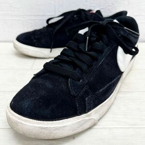 1456◎ NIKE WMNS BLAZER LOW SD ナイキ ウィメンズ ブレーザー 靴 シューズ スニーカー ローカット ブラック レディース24.0