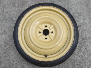 K790 ほぼ未使用 T 105/70D16 1本 スペアタイヤ 105/70-16 105-70-16 BRIDGESTONE TRACOMPA-3 16インチ鉄ホイール