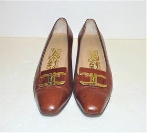 Ferragamo(フェラガモ)　レディス靴　SIZE：5 1/2　イタリア製　816617BL142-159C