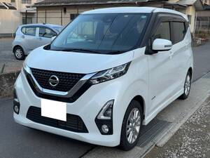 【令和2年式】日産 デイズ ハイウェイスターX プロパイロット ☆ワンオーナー／ディーラー整備車／アラウンドビュー／車検2年付／冬タイヤ