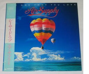 AIR SUPPLY　81年製アナログ帯付きLP　シーサイド・ラブ