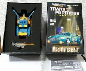 トランスフォーマー timelines 2008 Hasbro NIGHTBEAT botcon コレクターズクラブ TFCC TCC　ナイトビート