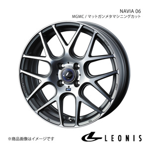 LEONIS/NAVIA 06 ヴィッツ 130系 純正タイヤサイズ(195/45-17) アルミホイール4本セット【17×6.5J 4-100 INSET50 MGMC】0037608×4