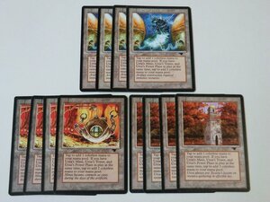 MTG 【ウルザの塔 ウルザの鉱山 ウルザの魔力炉 各４枚 （アンティキティ）】 （コモン） ATQ 英 12枚セット