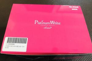 【新品未開封】☆ヤーマン☆プラチナホワイトイオンローラー クリモ ビートップス購入 YA-MAN platinum White 美顔器