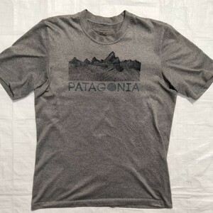 パタゴニア patagonia Polarized Tee ポラライズド・ティー メランジ　グレー　xs 速乾　吸汗　日差避　半袖　Tシャツ uv プロテクト　