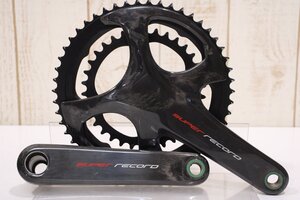 ★Campagnolo カンパニョーロ SUPER RECORD 172.5mm 50/34T 2x12s クランクセット BCD:145/112mm 美品