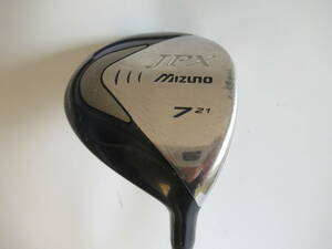 ★MIZUNO ミズノ JPX フェアウェイウッド 7w 21° 純正カーボンシャフト R F527★レア★激安★中古★　★