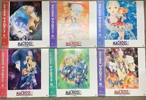 306 LD アニメ まとめて 6枚 セット マクロス2 Vol.1～6 株式会社バンダイメディア事業部 レーザーディスク