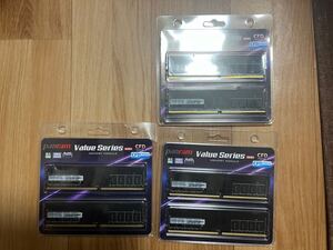 CFD PANRAM デスクトップ用メモリ DDR4-2666 PC4-21300 4GB×2 3個セット