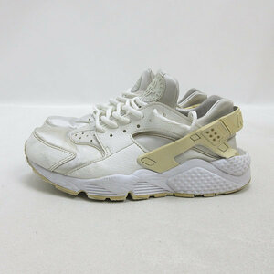 y■【25cm】ナイキ/NIKEハラチ ランAIR HUARACHE ランニング シューズ■白LADIES/20【中古】