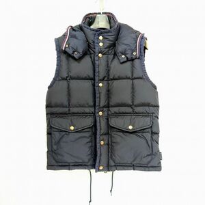 MONCLER （モンクレール） ダウンベスト メンズ　ネイビー　SIZE 1 タパジョス　 ◆3118/静岡清水店