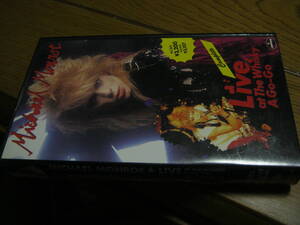 MICHAEL MONROE マイケルモンロー / コンプリート・ライヴ・アット・ザ・ウィスキー・ア・ゴー・ゴー VHS 72分 HANOI ROCKS ハノイロックス