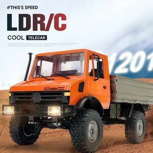 1/12 前後独立デフロック フルトルク 2段ギアボックス RC ラジコン本格トラック クローラー LD1201 4WD ウニモグ MN99s WPL RTR オフロード