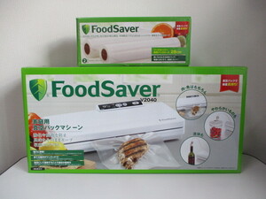 G∀130 フードセーバー ショップジャパン V2040 検：真空パックマシン コンパクト FoodSaver 調理器具 ShopJapan 真空パック器 未使用品