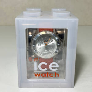 京都⑥ アイスウォッチ ice watch オレンジベルト 未使用保管品