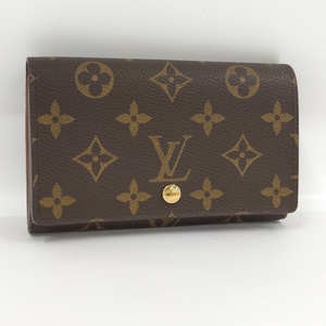 LOUIS VUITTON ポルトモネビエトレゾール 二つ折り財布 モノグラム M61730